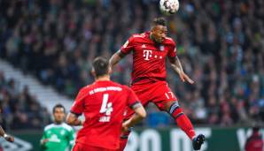 GEWINNER - Jerome Boateng: Er spielte im Laufe dieser Saison oft ähnlich unsicher wie sein langjähriger Nebenmann Hummels - aber war im Gegensatz zu ihm im richtigen Moment nicht krank.