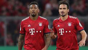 Der eine muss passen, der andere gibt sein Startelf-Comeback: Mats Hummels muss am Samstag aufgrund einer Oberschenkelzerrung für Jerome Boateng Platz machen.