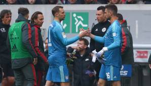 Neuer wurde in der 53. Minute durch Sven Ulreich ersetzt.