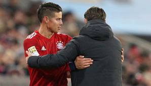 James Rodriguez spielt unter Niko Kovac keine zentrale Rolle.