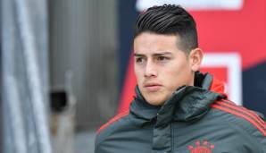 James Rodriguez steht vor einer ungewissen Zukunft.