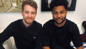 Redakteur Dennis Melzer sprach mit Serge Gnabry in Herzogenaurach.