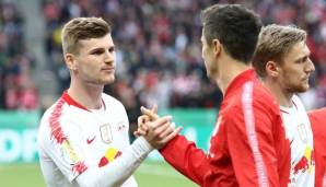 Beim FC Bayern München könnte Timo Werner Robert Lewandowski beerben - sofern denn ein Angebot käme.