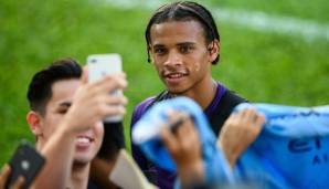 Leroy Sane von Manchester City könnte beim FC Bayern öfter auf seinen Bruder treffen.