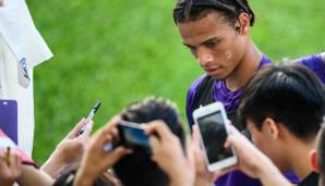 Leroy Sane spielt seit 2016 für Manchester City.