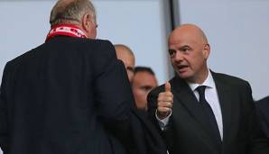 Gianni Infantino lobt Uli Hoeneß.