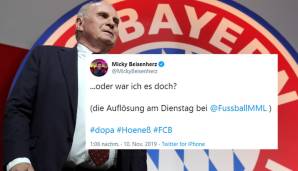 Oder war er es doch? "Sport1" versicherte schließlich auf seiner Homepage, dass tatsächlich Uli Hoeneß - also das Original - persönlich am Telefon gewesen ist.