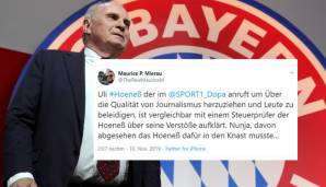 Natürlich darf der Verweis auf das Steuervergehen von Hoeneß nicht fehlen.