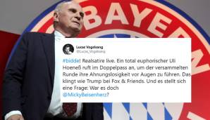 Die Vergleiche zwischen Hoeneß und Donald Trump hat es in den vergangenen Monaten häufiger mal gegeben.