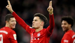 Philippe Coutinho hat gegen Bremen drei Tore für den FC Bayern erzielt.