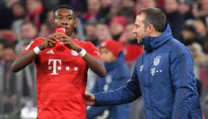 David Alaba will mit Trainer Hansi Flick über die Winterpause hinaus arbeiten.