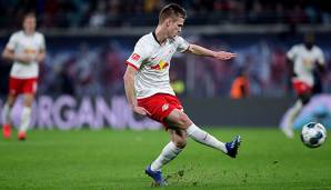 Dani Olmo feierte gegen Borussia Mönchengladbach sein Debüt für RB Leipzig.