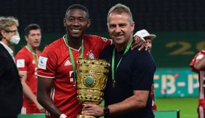 Kein Abschiedsfoto? Hansi Flick ist bei David Alaba "zuversichtlich".