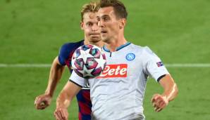 Arkadiusz Milik kann Napoli im Sommer ablösefrei verlassen.