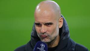 Pep Guardiola zog mit Manchester City ins Halbfinale der Champions League ein.