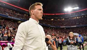 Nagelsmann: "Ich finde es total falsch, sich hinzusetzen und zu sagen: 'Was wäre wenn'. Ich kann mich jetzt auch nicht hier hinsetzen und sagen: 'Ich mach jetzt morgen mit Lena Gercke Schluss' - weil ich noch nie mit der zusammen war."