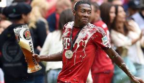 David Alaba verabschiedet sich vom FC Bayern.