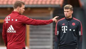 Julian Nagelsmann ist auf der Pressekonferenz vor dem Heimspiel des FC Bayern München am 2. Bundesliga-Spieltag gegen den 1. FC Köln deutlich bezüglich der Personalie Michael Cuisance geworden.