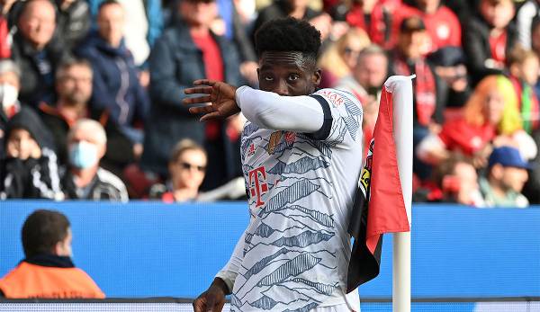 Alphonso Davies muss eine Zeit lang kürzer treten.