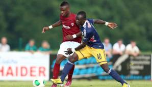 Im Sommer 2013 traf Sadio Mane mit RB Salzburg in einem Testspiel auf seinen Ex-Klub FC Metz mit Bouna Sarr.