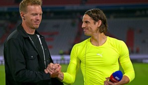 Arbeiten künftig zusammen: Yann Sommer und Bayern-Trainer Julian Nagelsmann.