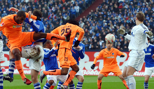 Isaac Vorsah markierte bereits in der 4. Spielminute per Kopf das 1:0 für Hoffenheim