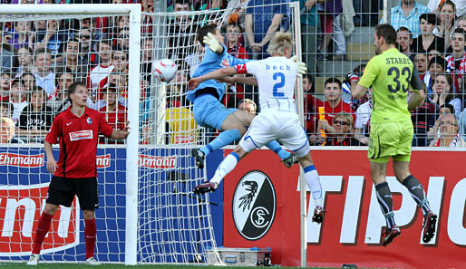 Der SC Freiburg konnte in der Vorsaison beide Spiele gegen 1899 Hoffenheim gewinnen (1:0, 3:2)