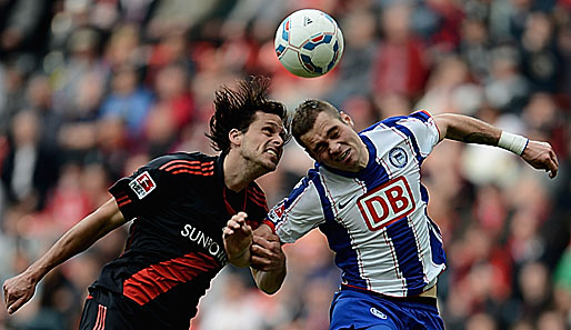 Hertha kämpfte, doch am Ende stand doch nur ein Punkt auf dem Konto gegen Leverkusen