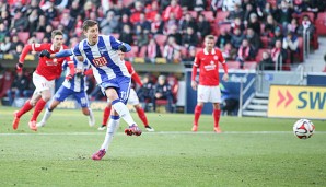 Jens Hegeler verwandelte den Foulelfmeter zur 1:0-Führung