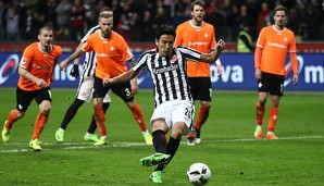 Makoto Hasebe brachte die Eintracht in Führung