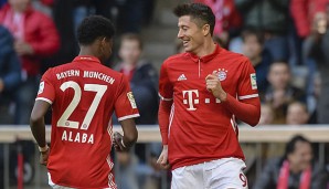 Der FC Bayern hatte mit dem Hamburger SV keinerlei Probleme