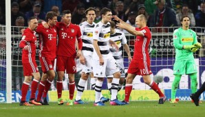 Thomas Müller brachte die Bayern in Führung