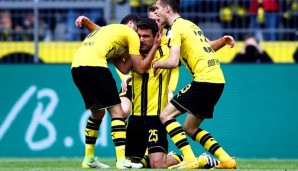 Sokratis sorgte mit seinem Fernschuss für den BVB-Sieg