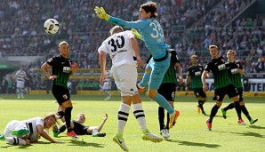 Gladbach holte gegen Augsburg in letzter Sekunde noch einen Punkt