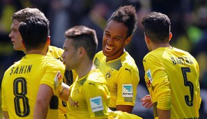 Aubameyang bejubelt seinen Doppelpack