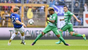 Serge Gnabry traf gegen Darmstadt 98 zum zweiten Mal in der Bundesliga