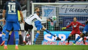 Kevin-Prince Boateng erzielte mit diesem Fernschuss das 1:0 für Eintracht Frankfurt