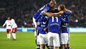 Der FC Schalke 04 sprang mit seinem Sieg gegen den Hamburger SV auf Tabellenposition zwei