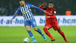 Eintracht Frankfurt hat auch das Auswärtsspiel bei Hertha BSC gewonnen