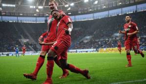 Leon Bailey war einemal mehr der überragende Mann bei Leverkusens Sieg in Sinsheim