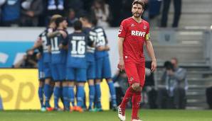 Jonas Hector und der 1. FC Köln ließen sich gegen die TSG Hoffenheim abschießen.