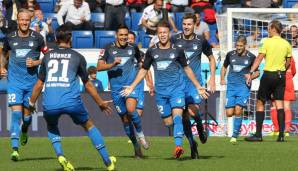 Dennis Geiger erzielte den Treffer des Tages für Hoffenheim