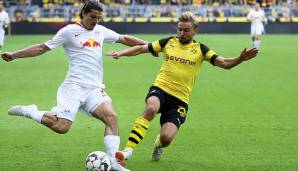 Marcel Schmelzer: Zweikampfstark und mit vielen Ballaktionen. Beim Passspiel nicht immer genau, dafür aber mit einer präzisen Flanke auf Dahoud vor dem 1:1. Note: 2,5.