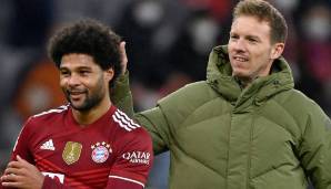 Julian Nagelsmann ist voll des Lobes für Serge Gnabry.