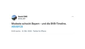 Und dann traf Modeste doch noch - mitten in die Häme der (BVB-) Fans.