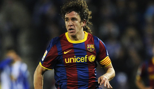 Carles Puyol wird dem FC Barcelona gegen den FC Arsenal fehlen