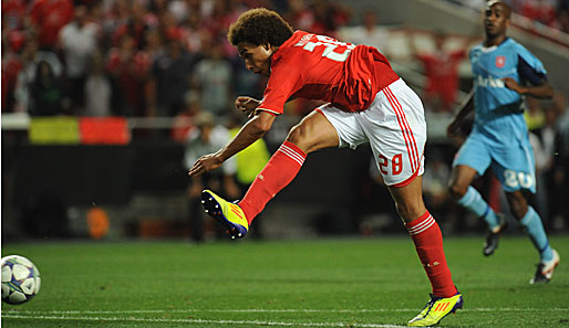 Axel Witsel war mit zwei Treffern der Mann des Abends für Benfica