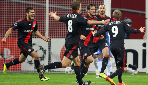 Bayer Leverkusen konnte sich gegen den FC Chelsea für das Achtelfinale qualifizieren