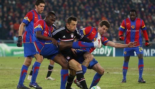 Der FC Basel rang den FC Bayern München im Hinspiel mit 1:0 nieder