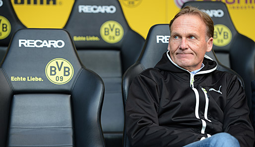 "Nein, der Platz neben mir ist besetzt." Hans-Joachim Watzke hat keine Lust auf Scheichs